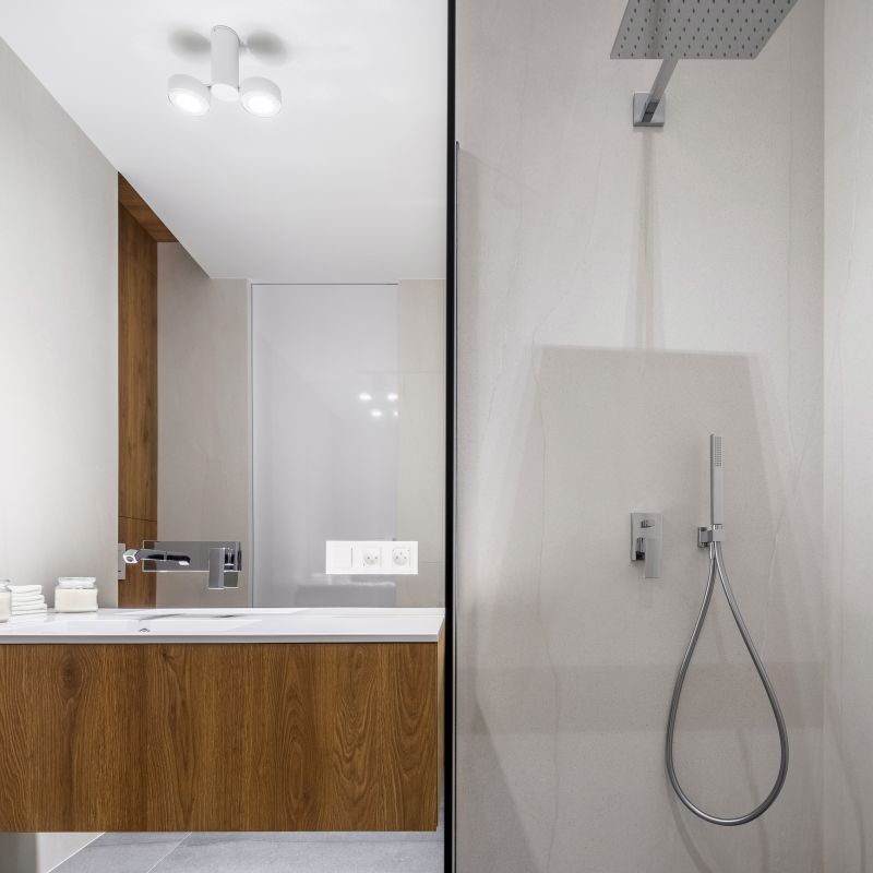 Luxury Shower with Fixtures